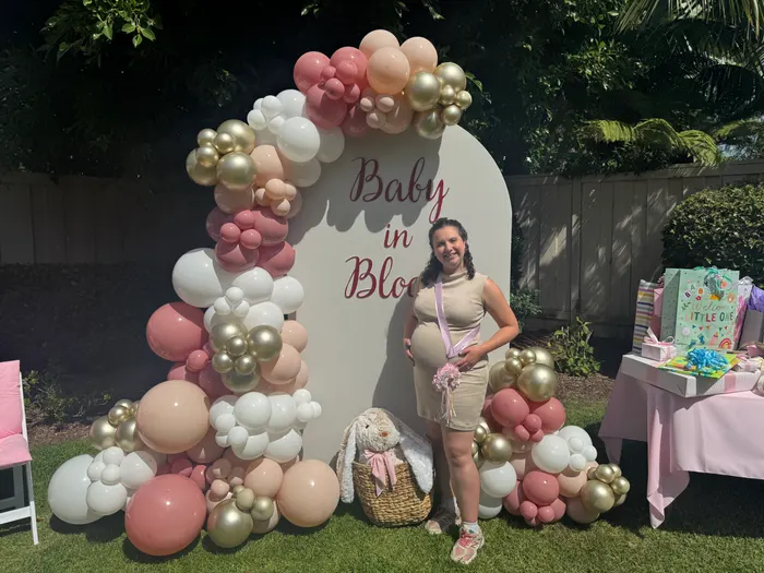 Baby T pregnancy photo, August 2026