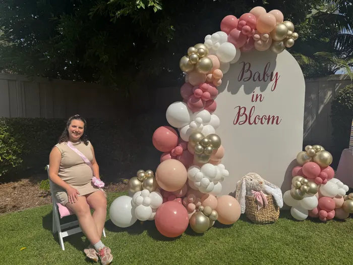 Baby T pregnancy photo, August 2026