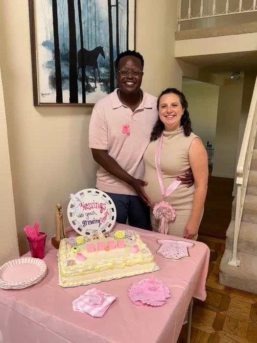 Baby T pregnancy photo, August 2026